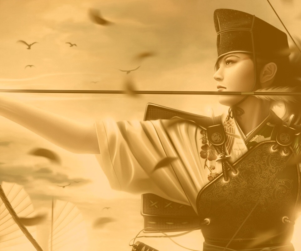 Лучница обои