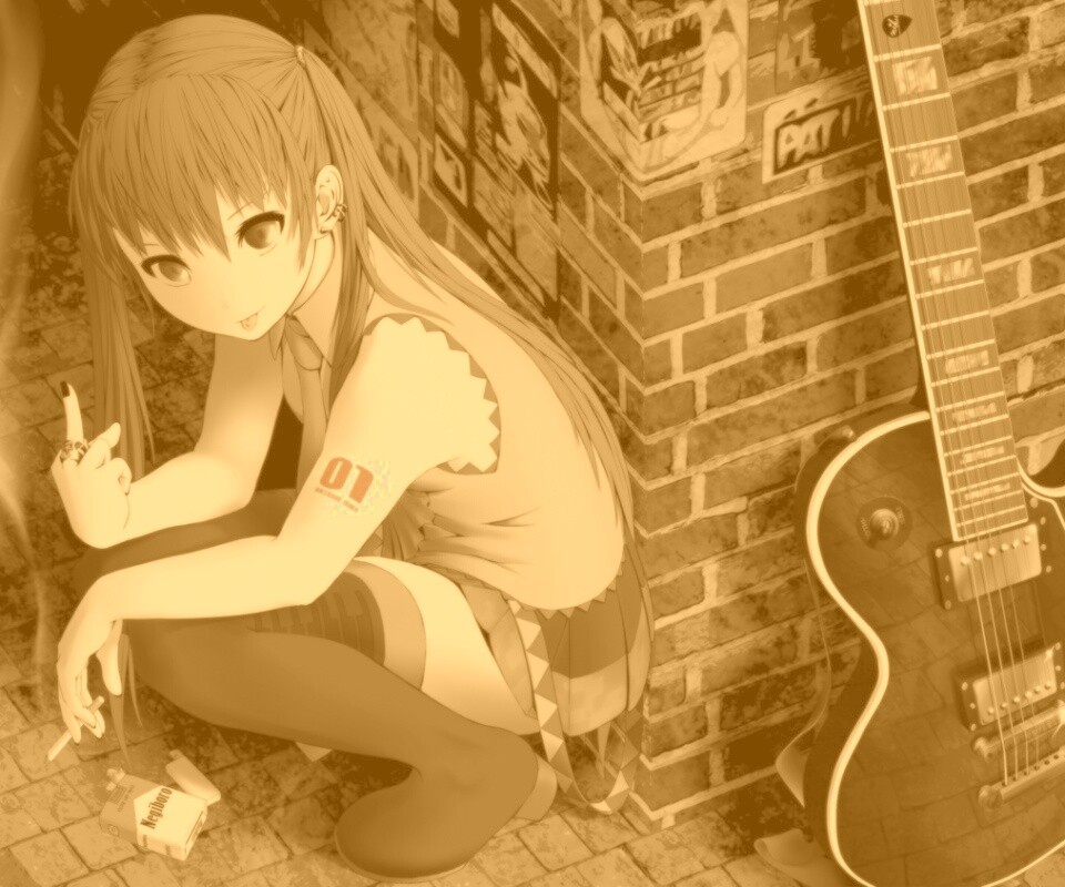 Hatsuone Miku 01 обои