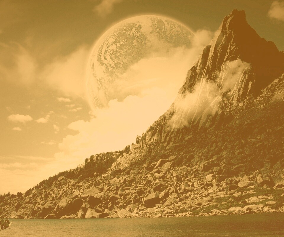 Далекие горы обои