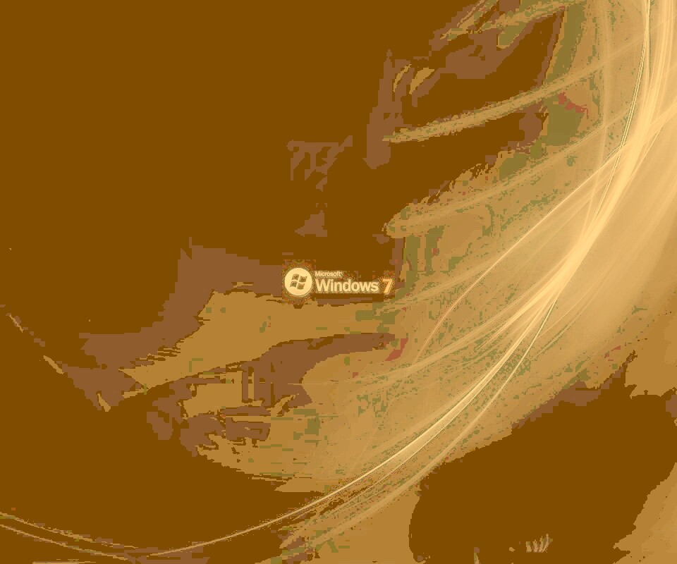 Темный фон Windows 7 обои