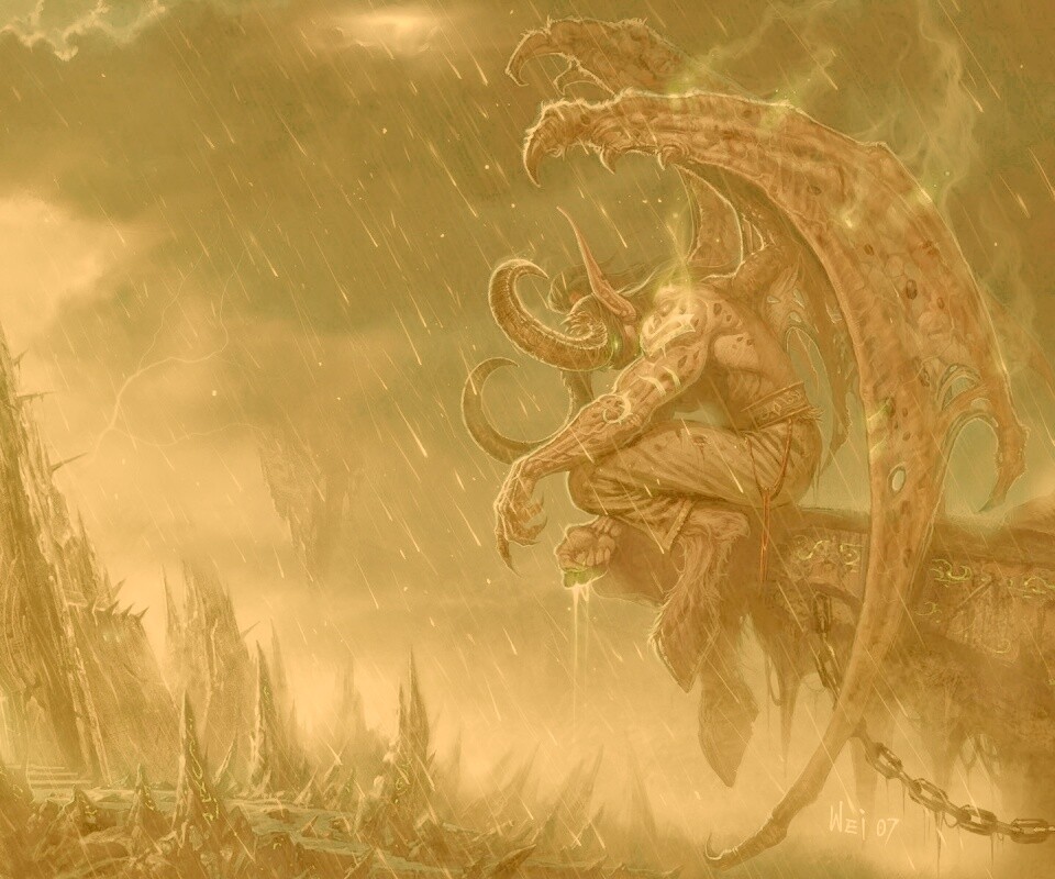 Иллидан обои