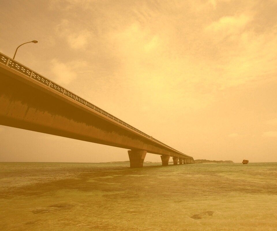 Мост до острова обои