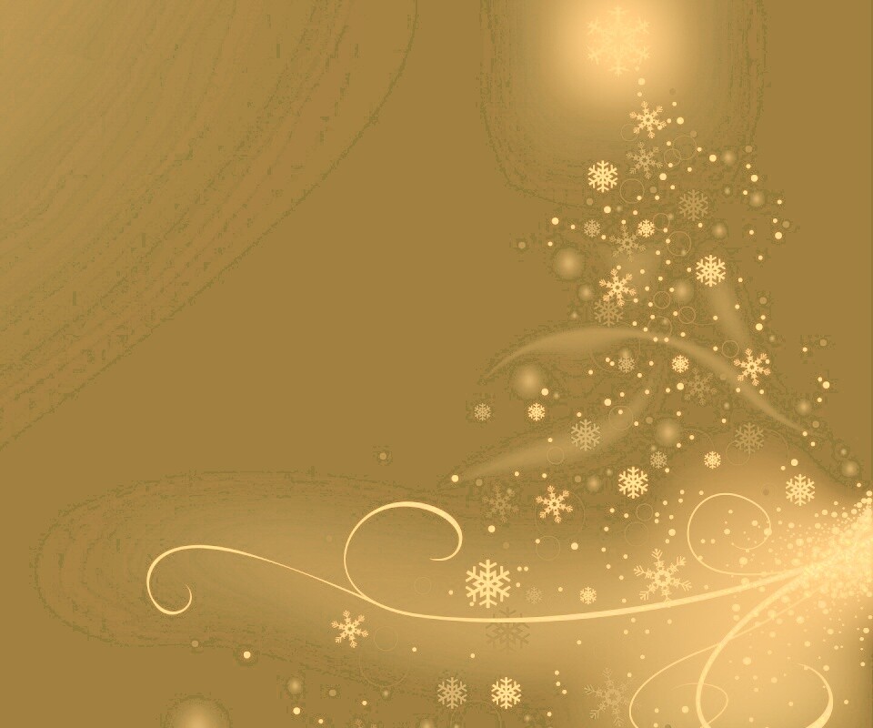 Волшебная елка обои