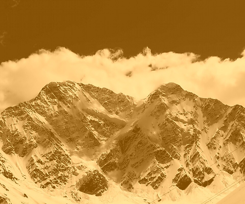 Снежные горы обои