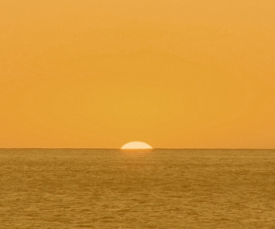 Идеальный закат обои