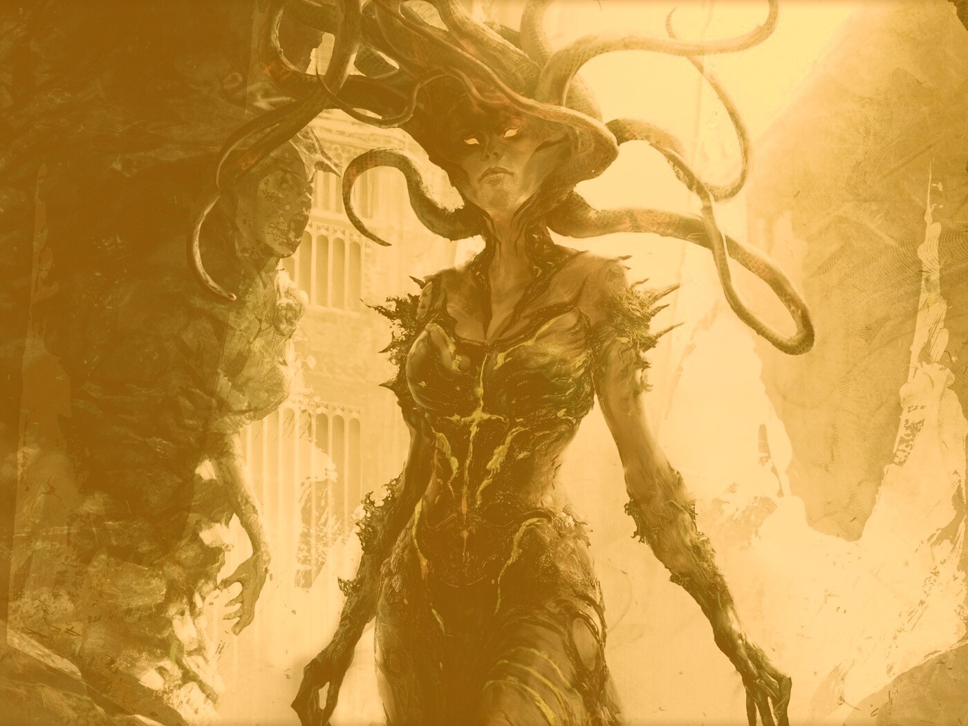 Горгона обои