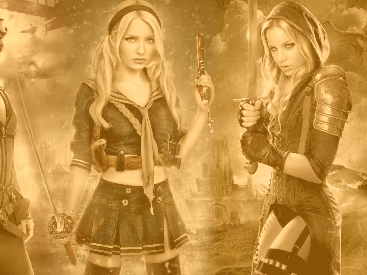 Девочки из Запрещенного приёма обои