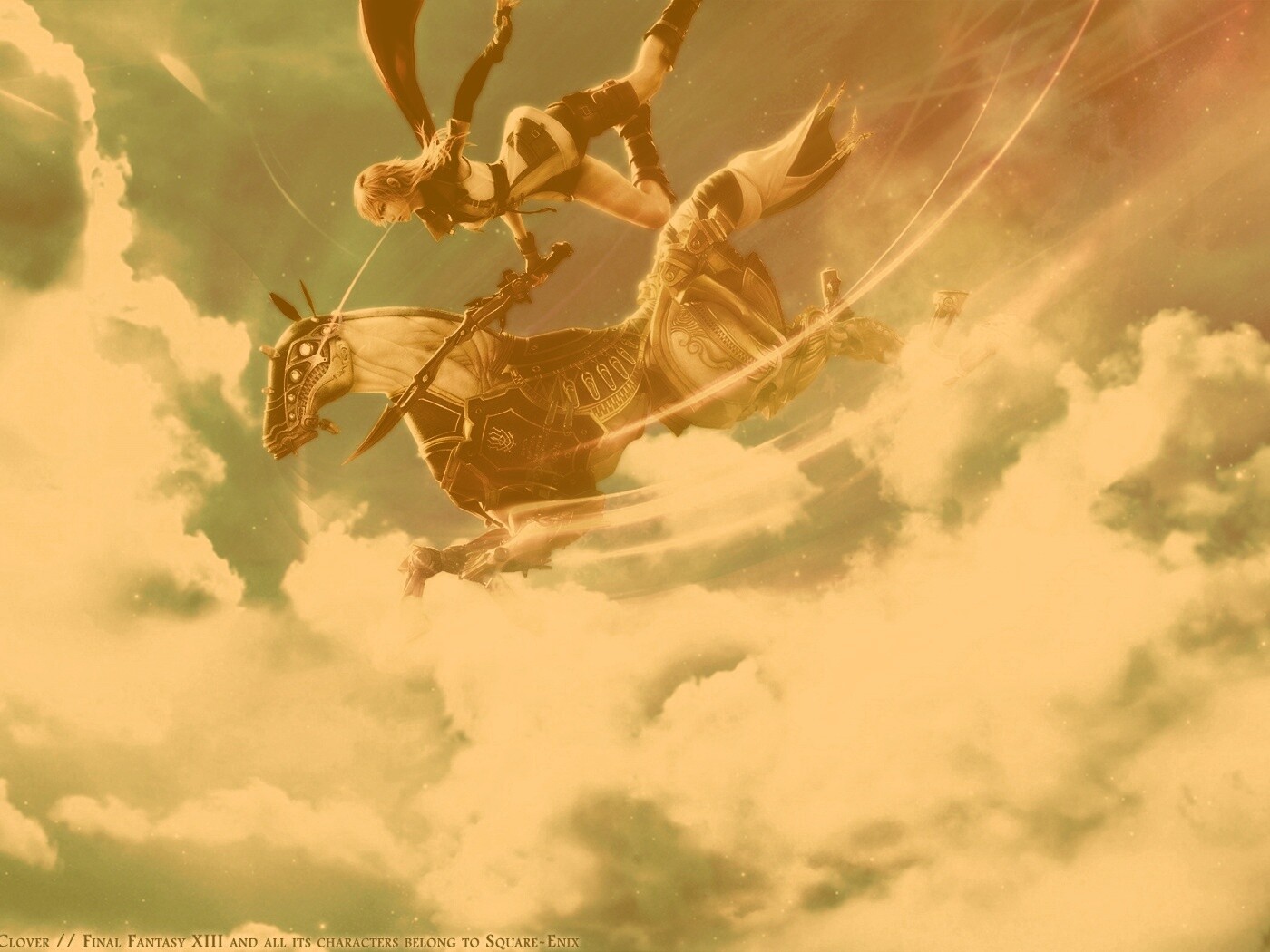 Девушка из Final Fantasy XIII обои