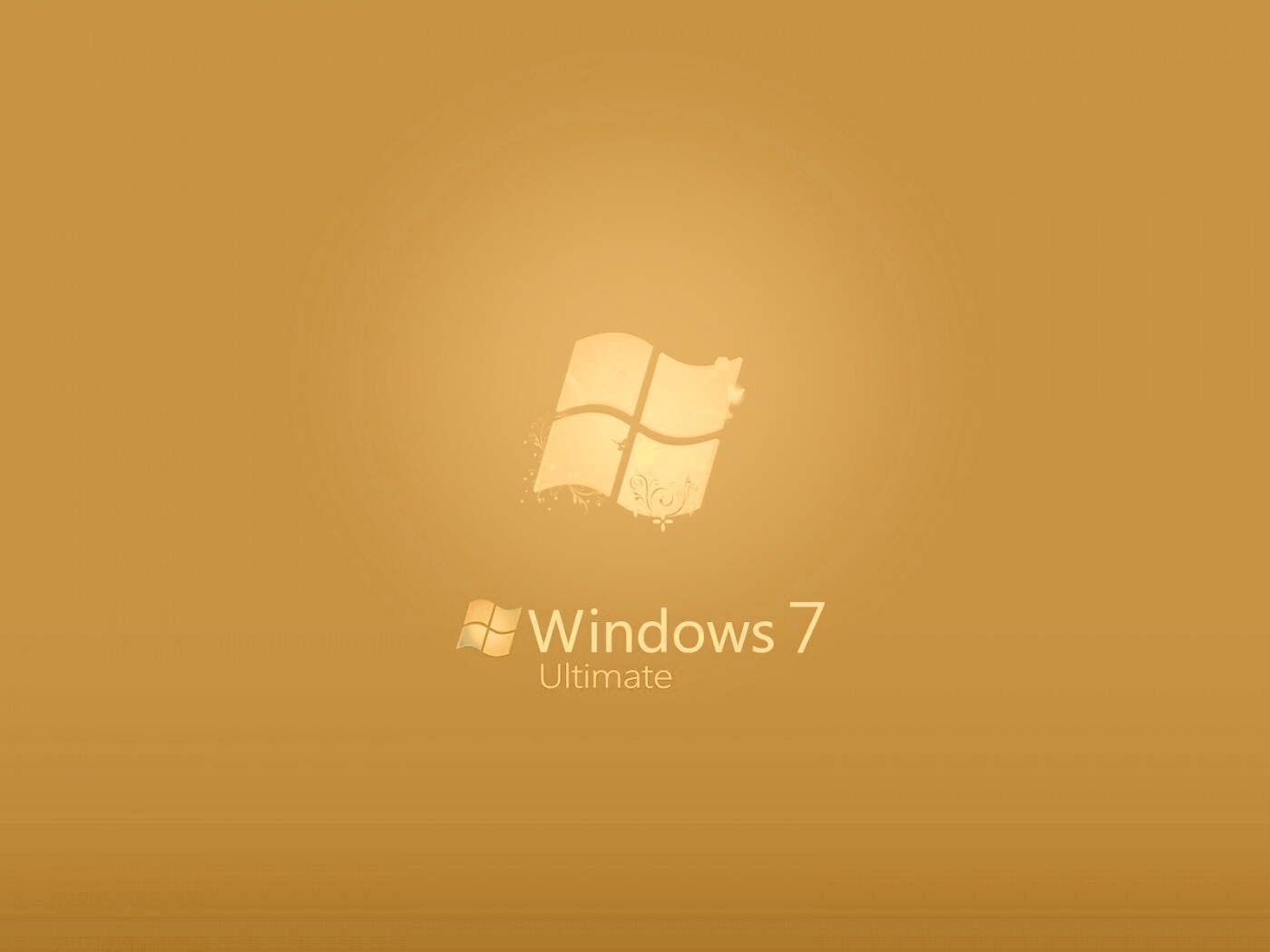 Логотип WIndows 7 Ultimate обои