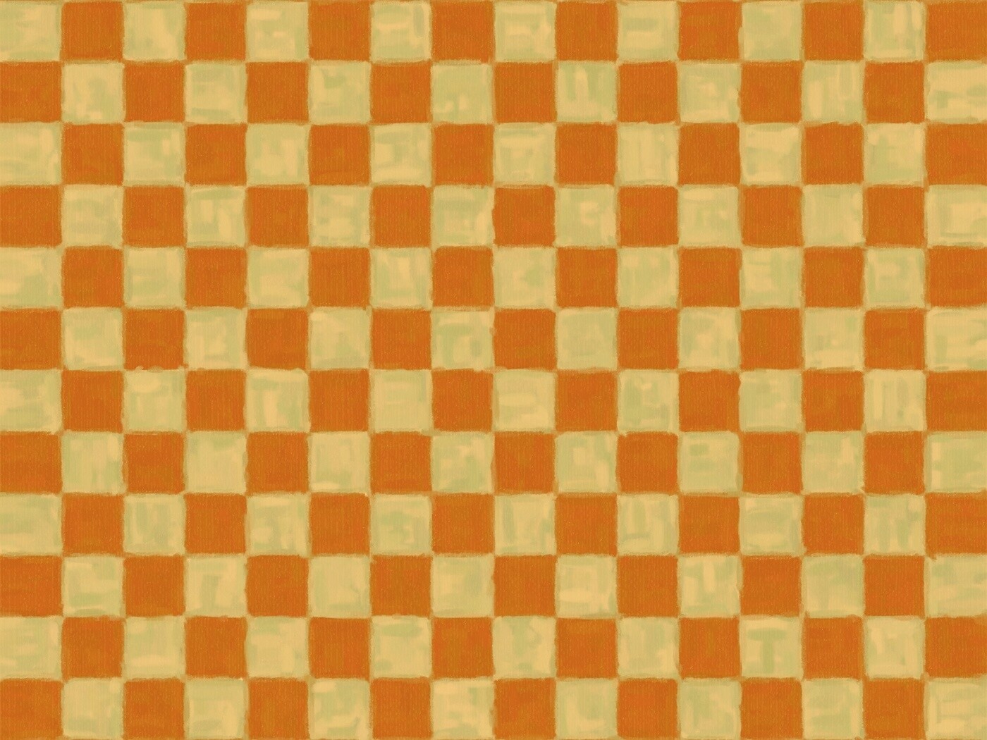 Рисованные красно-голубые клетки обои