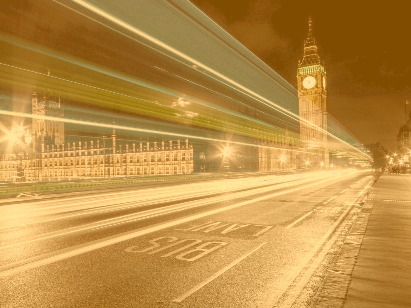 Ночной лондон обои