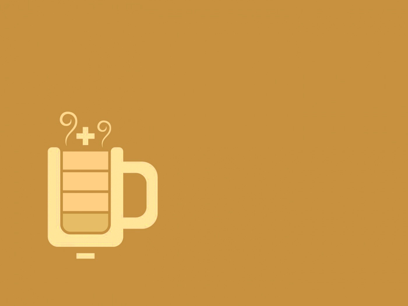 Зарядка от кофе обои