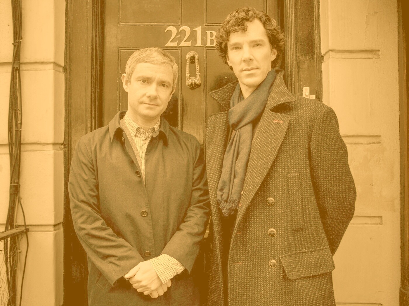 Шерлок и Ватсон обои
