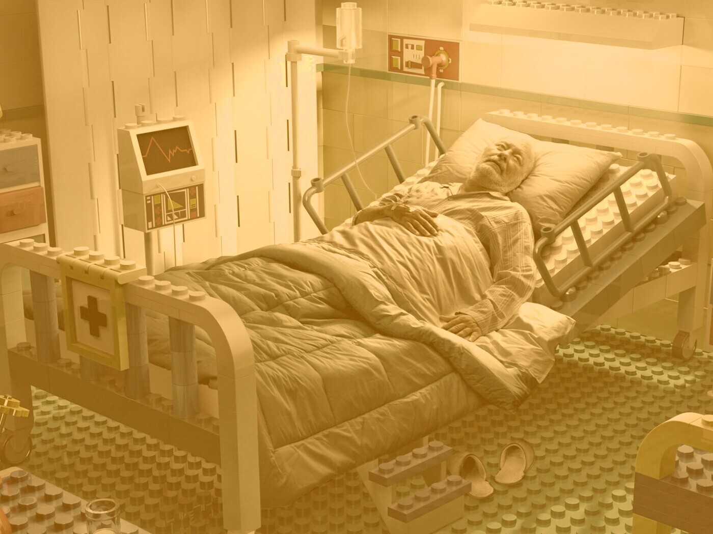 Лего больница обои