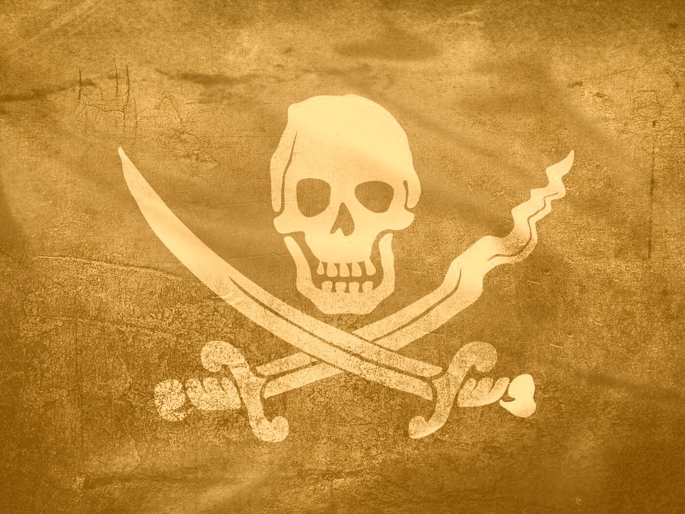 Пиратский флаг обои