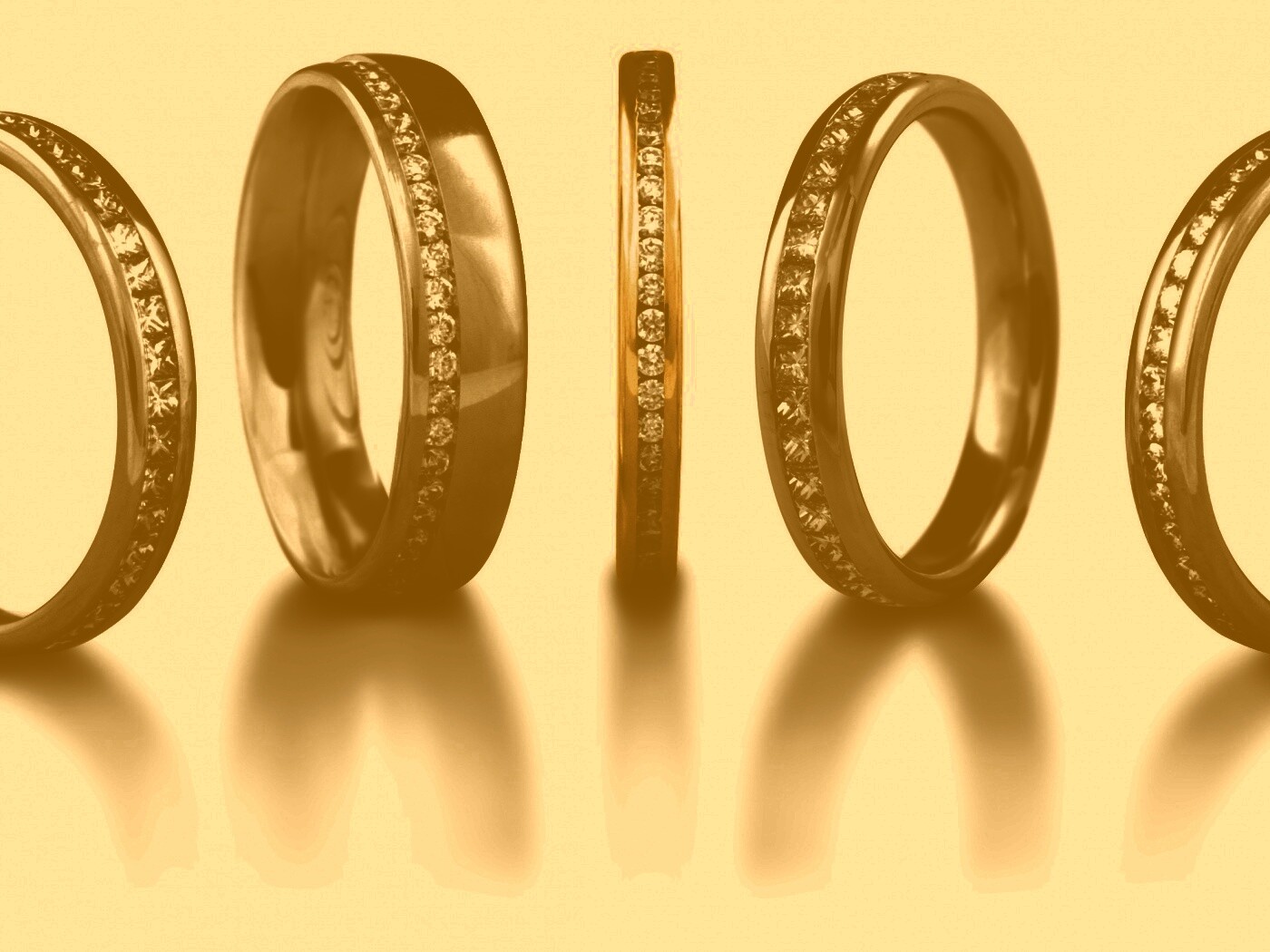 Кольца обои