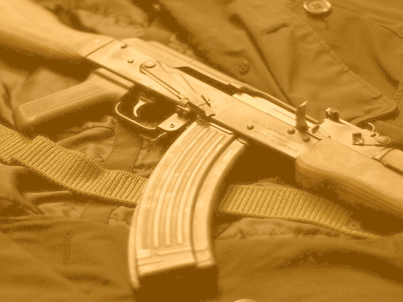 Автомат Калашникова обои