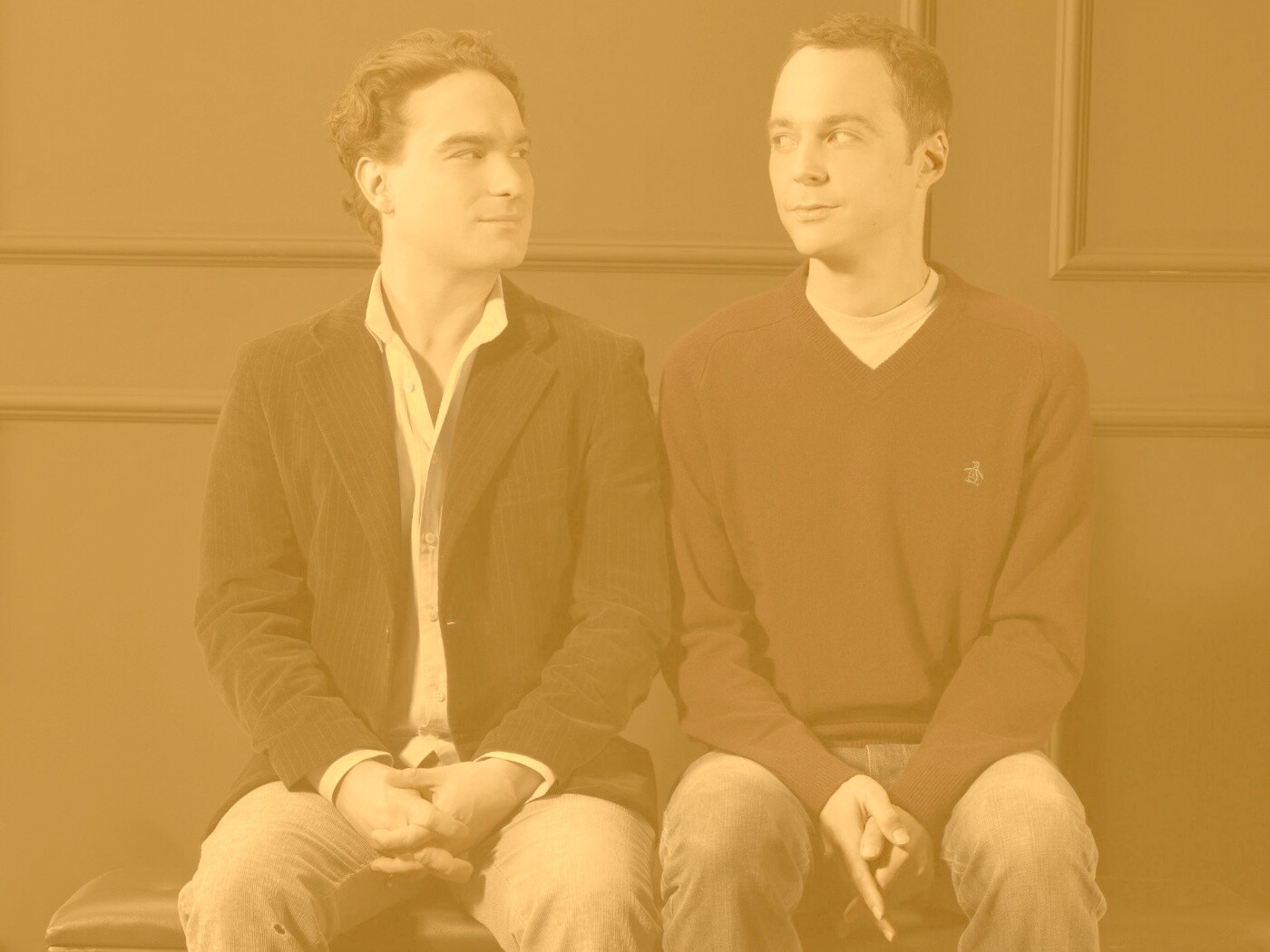 Шелдон Купер и Леонард Хофстедер обои