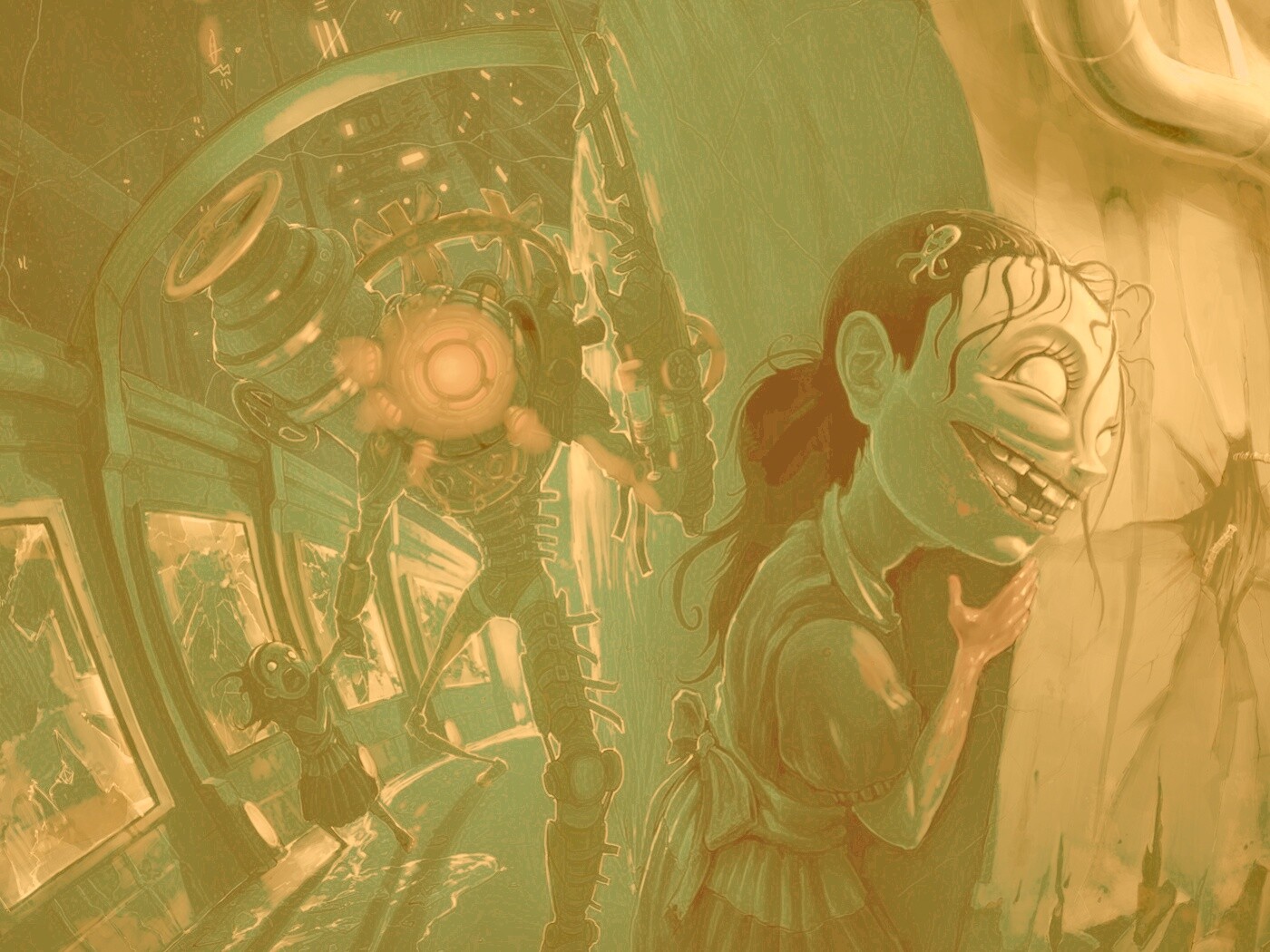 Фанарт Bioshock обои