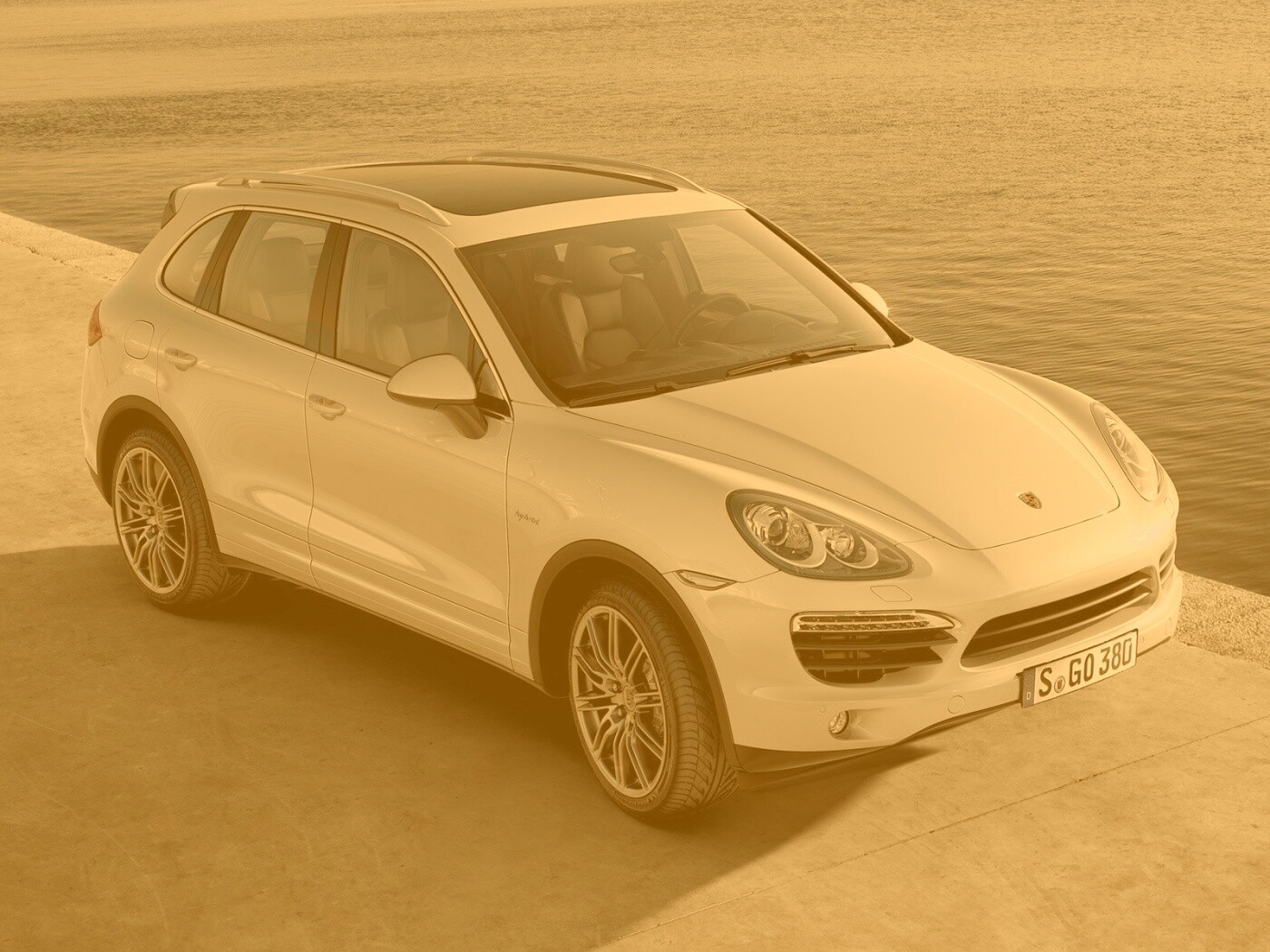 Porsche cayenne обои