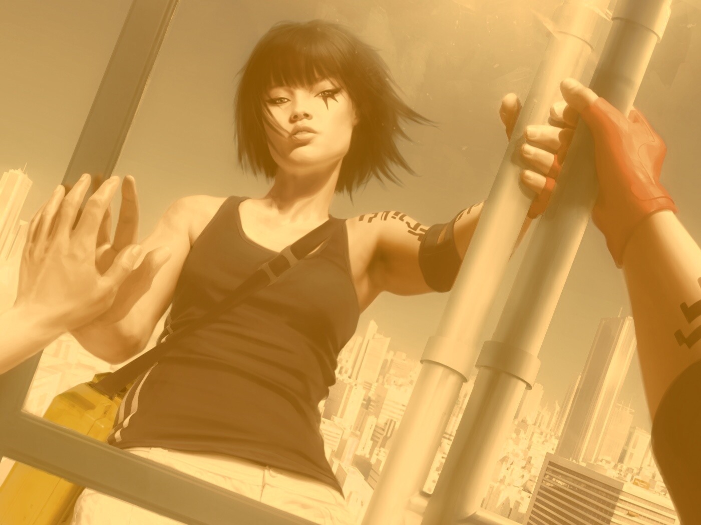 Faith из Mirrors Edge обои