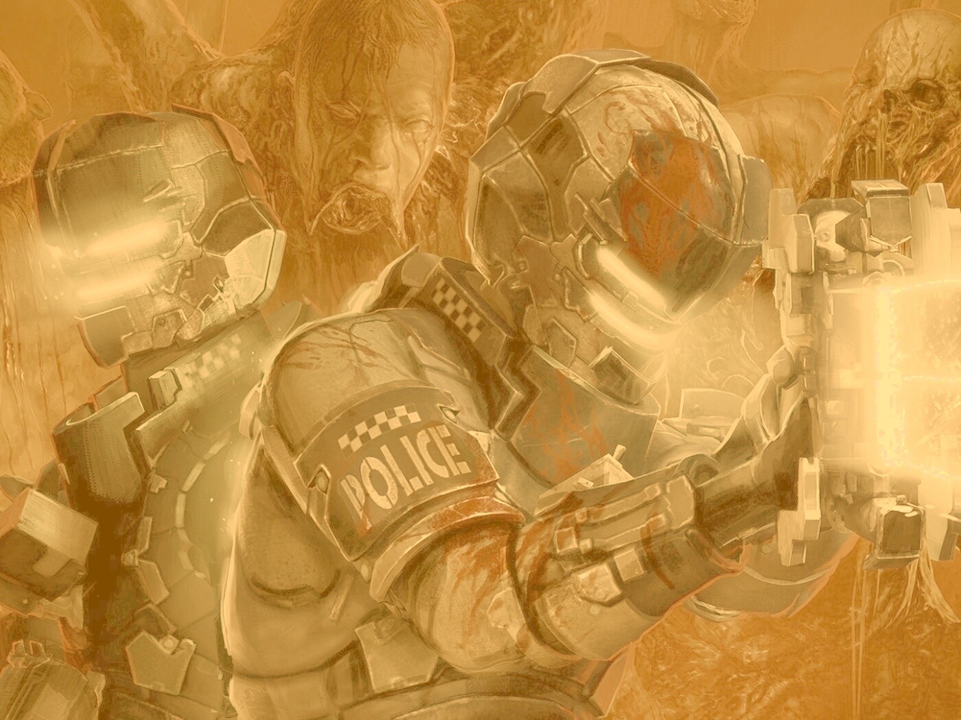 Dead Space полиция обои