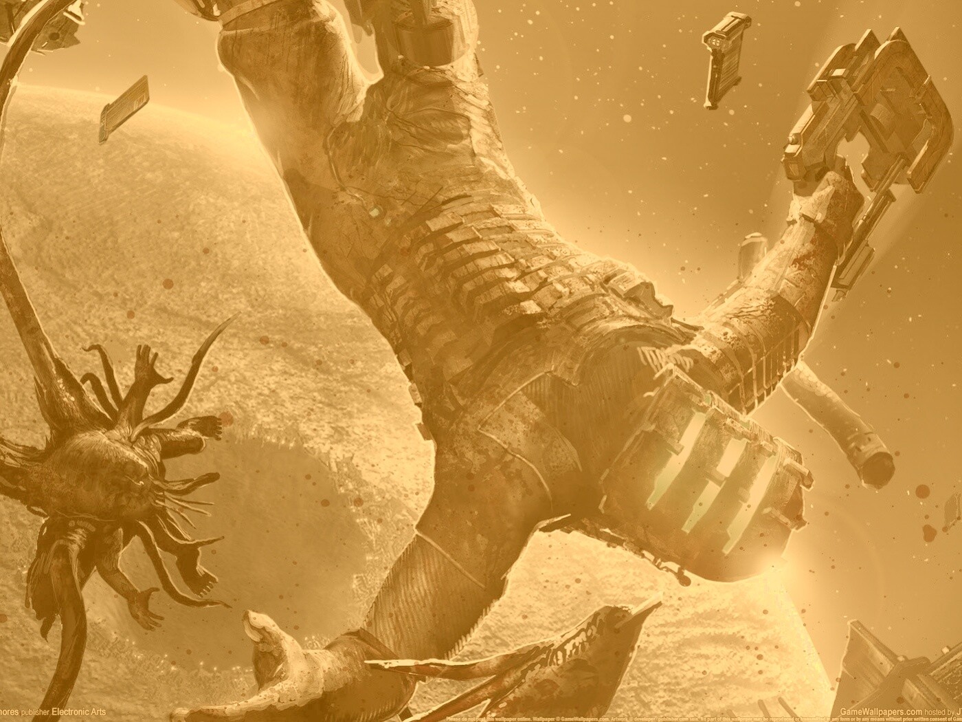 Айзек в космосе обои