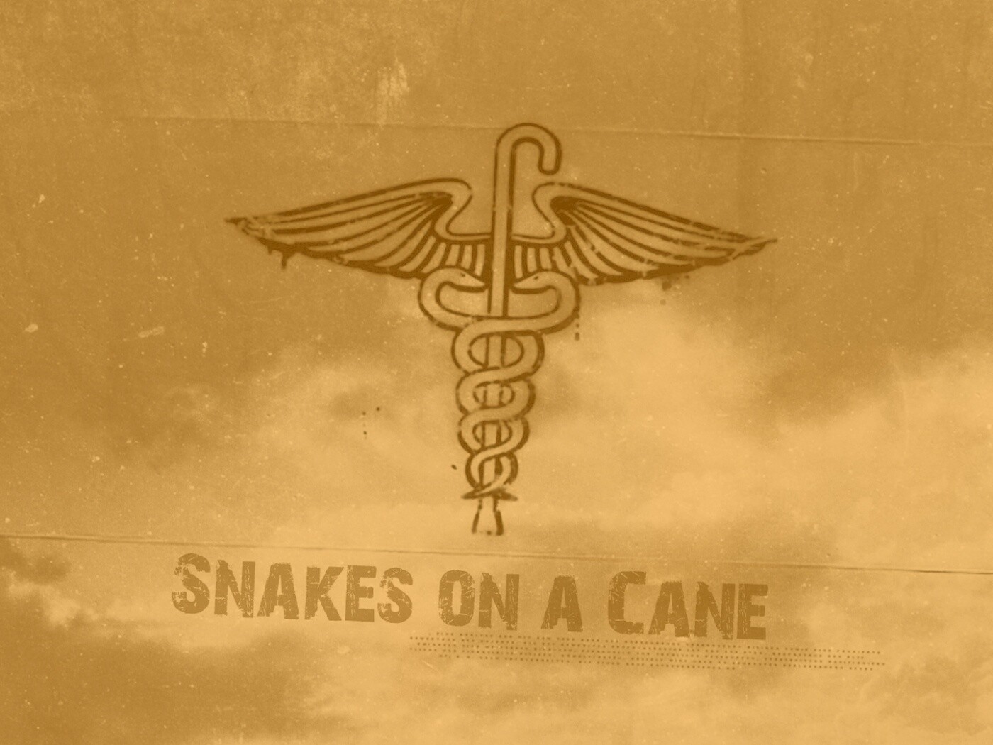 Змеи на трости обои