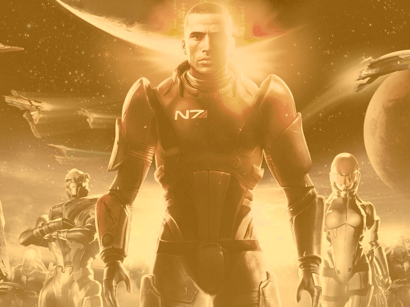 Mass Effect 1 обои