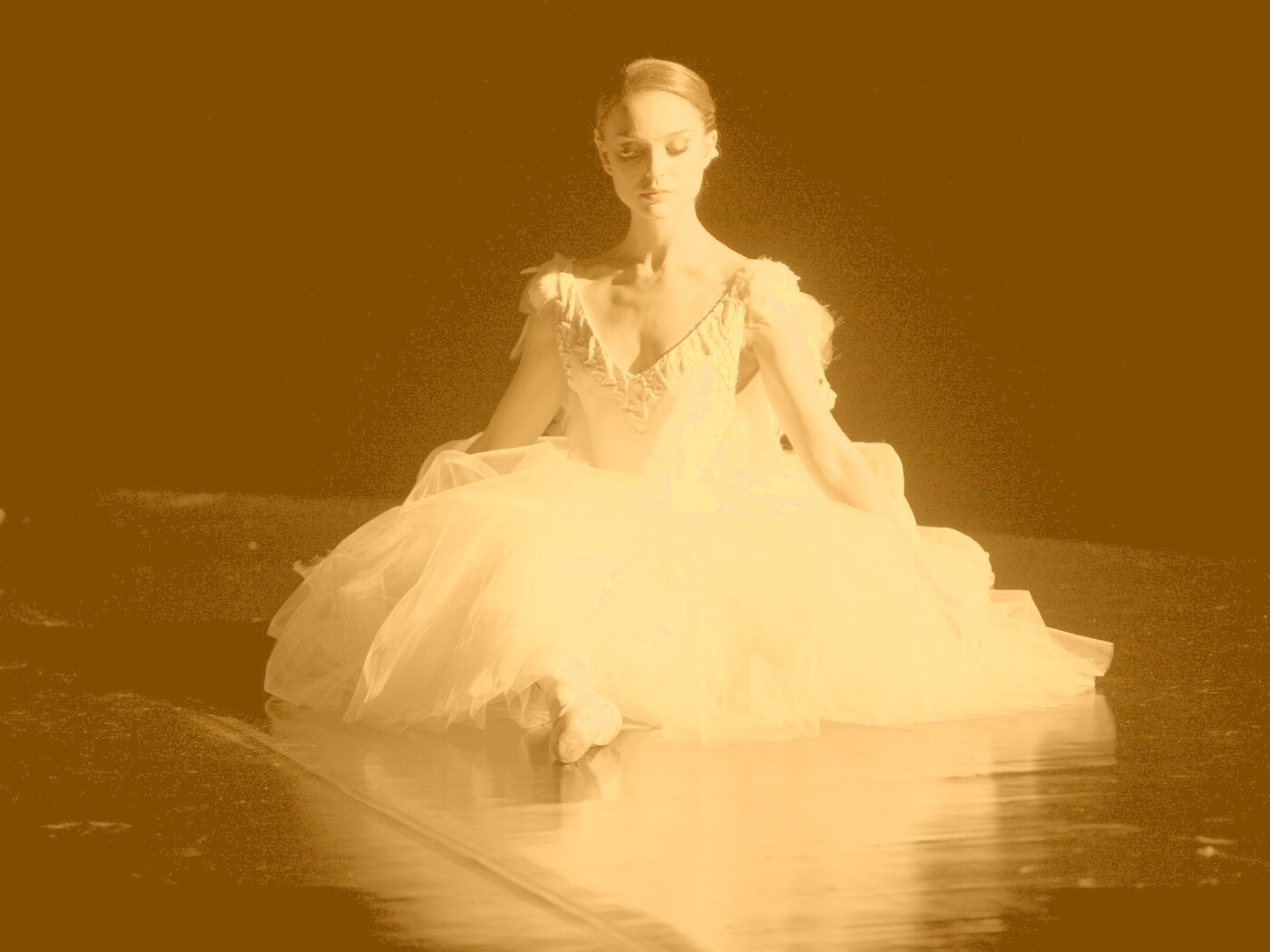 Черный лебедь обои