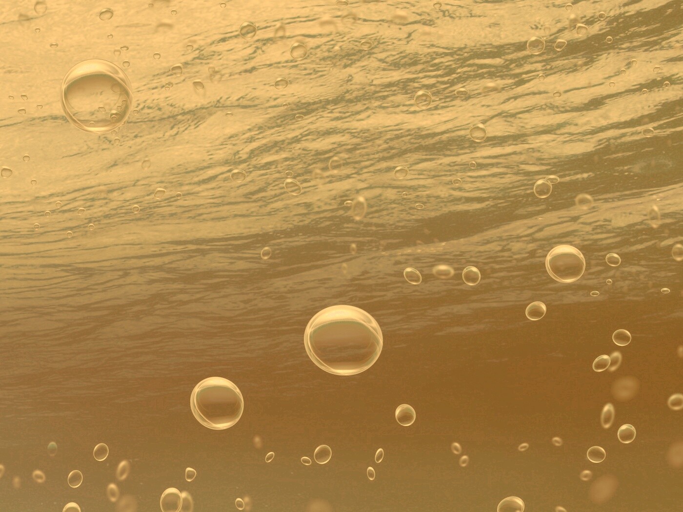 Пузыри под водой обои