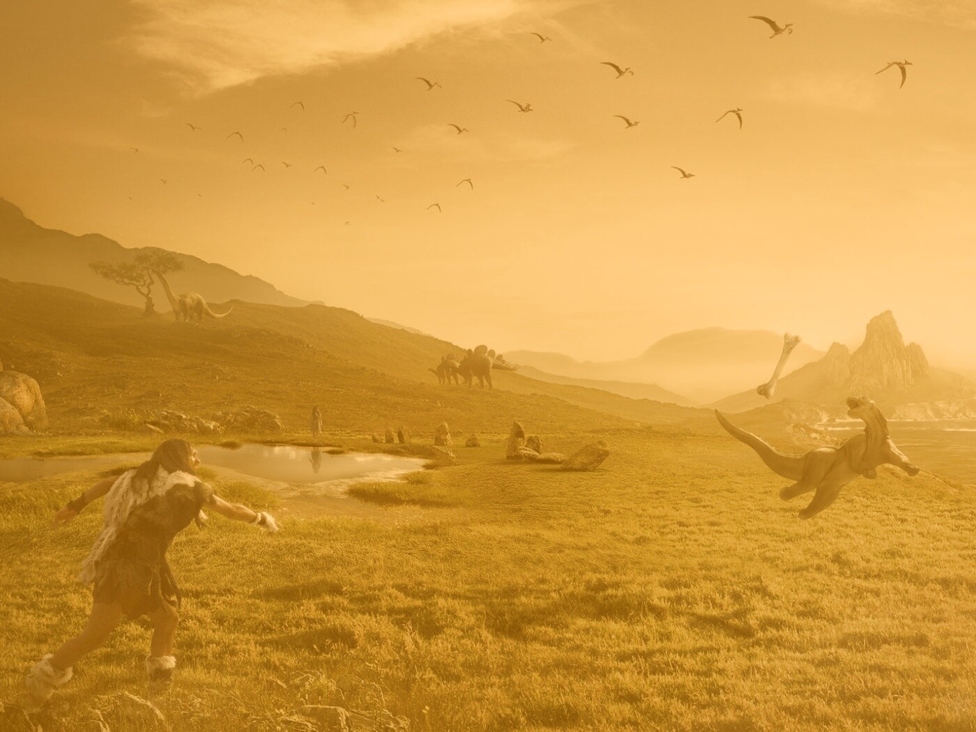 Доисторические игры обои