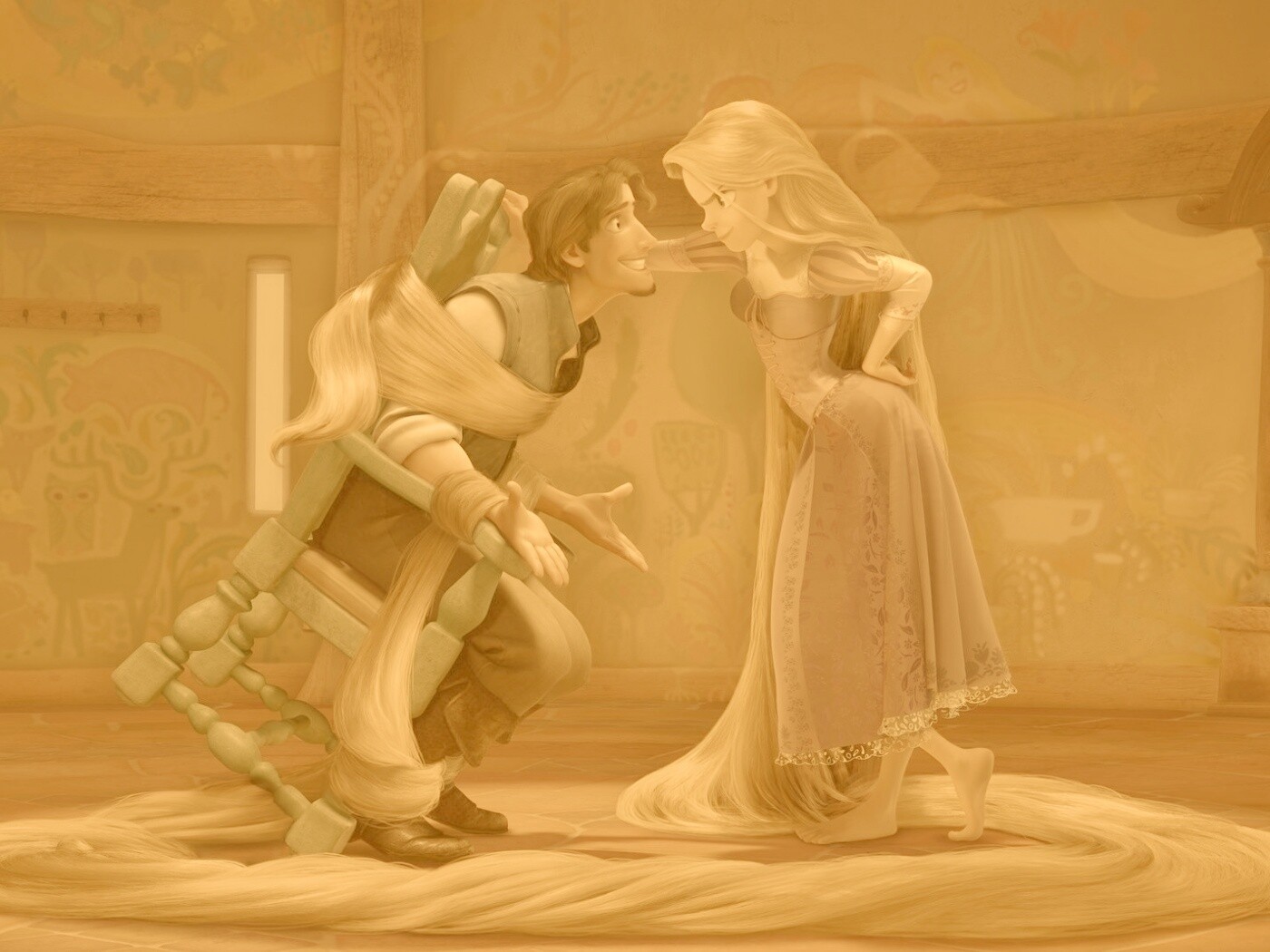 Рапунцель обои