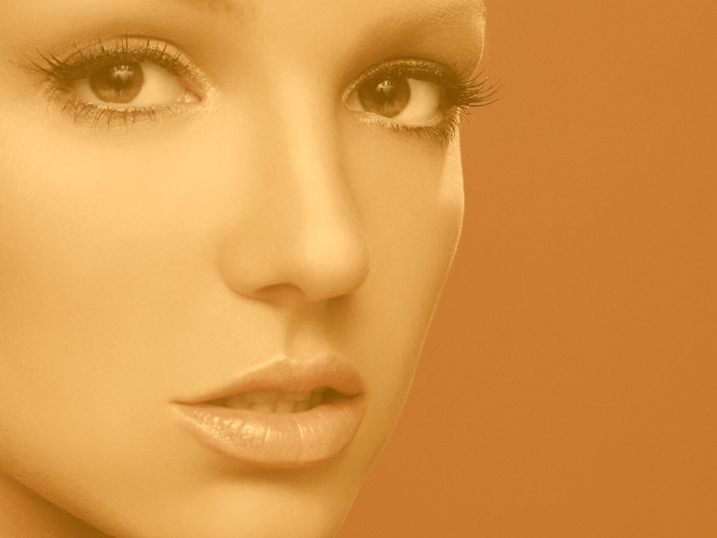 Лицо Бритни обои