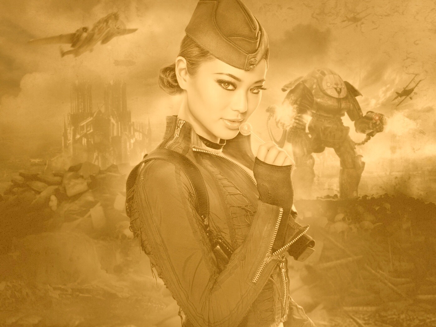 Эмбер из Sucker Punch обои