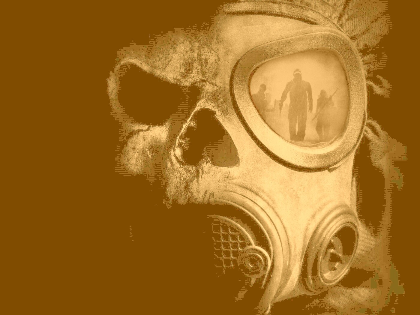 Зловещая маска обои