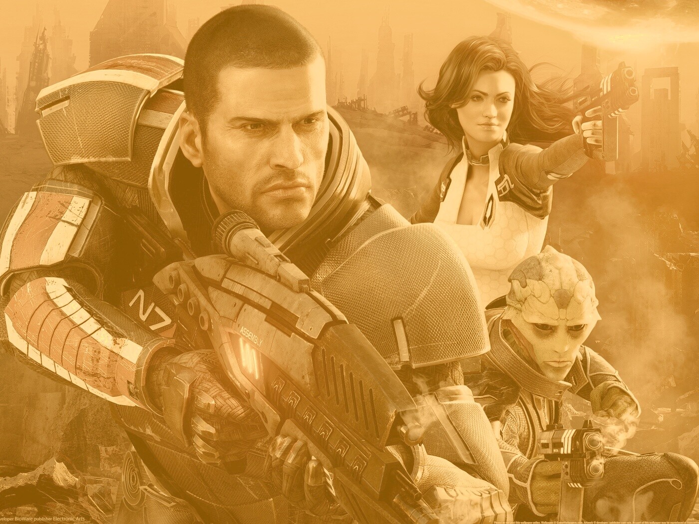 Mass Effect обои