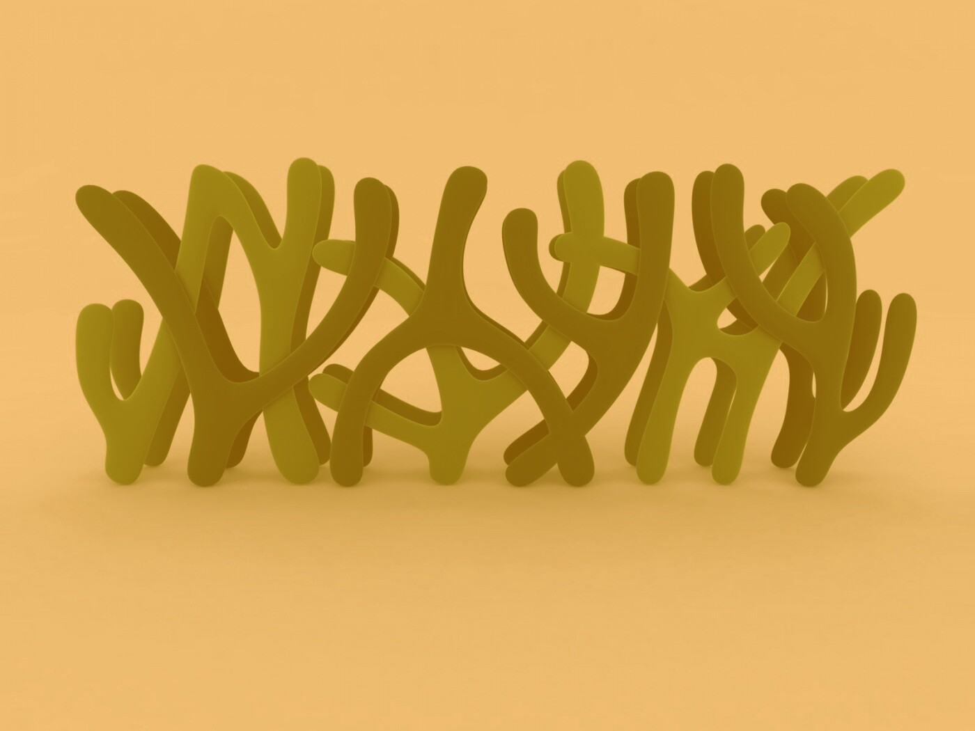 Абстрактные растения обои