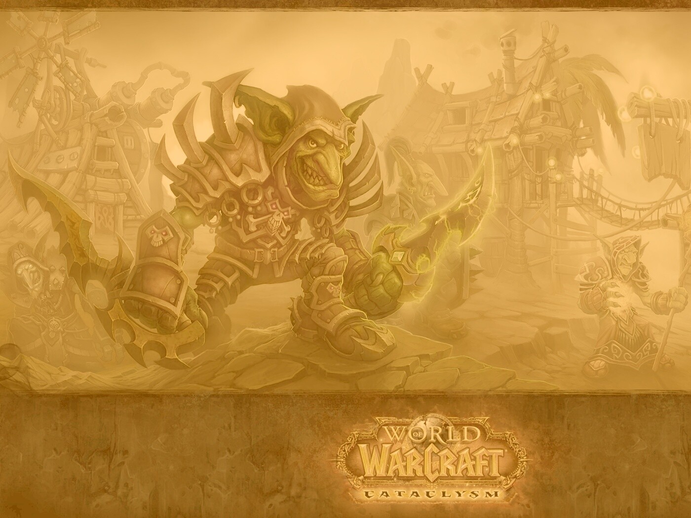 Гоблин из Wow обои