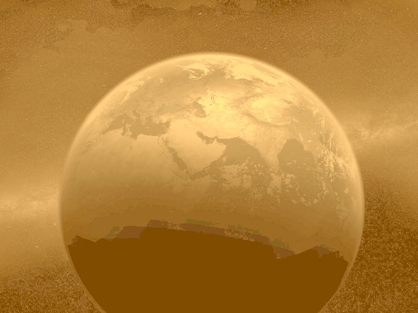 Северное полушарие Земли обои