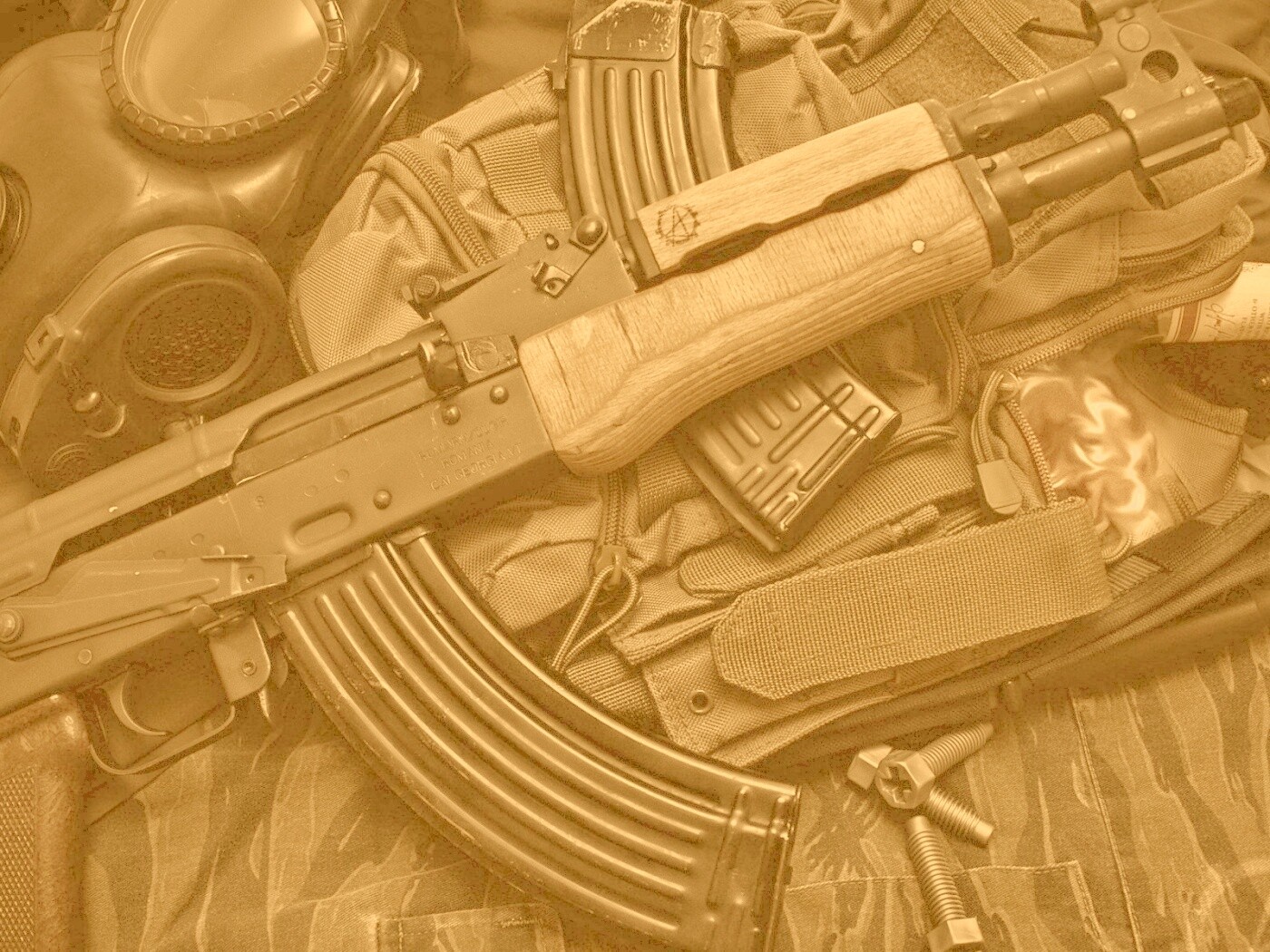 Автомат АК-47 обои