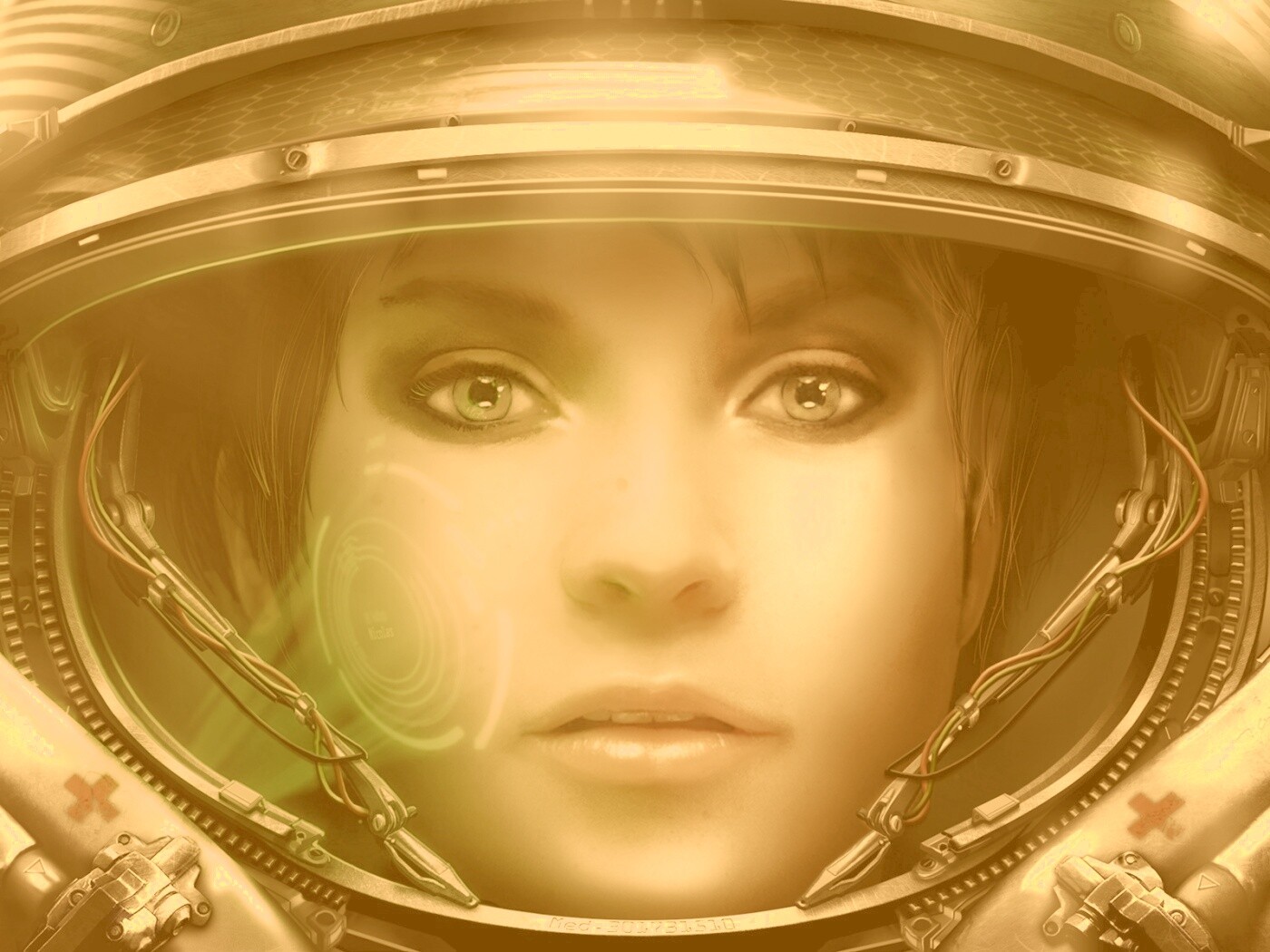 Медик из вселенной Star Craft 2 обои