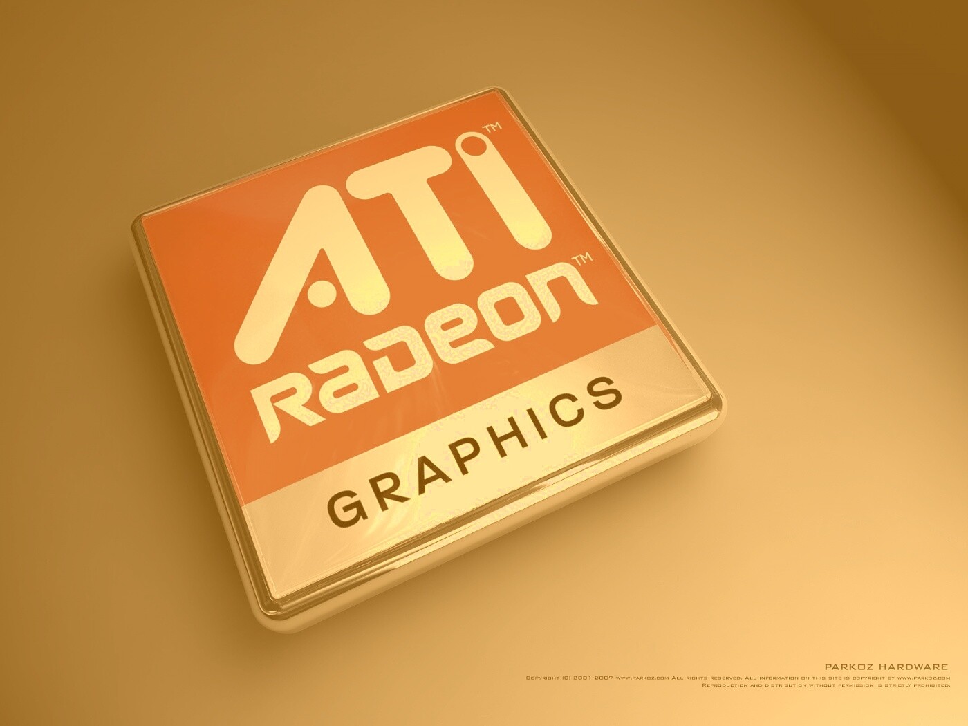 Логотип Ati Radeon Graphics обои