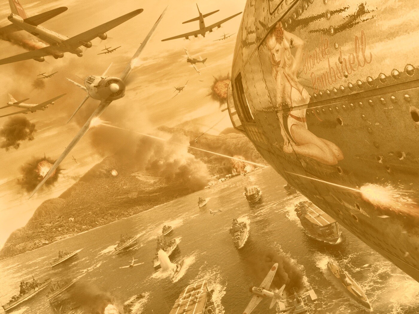 Battlestations Pacific обои