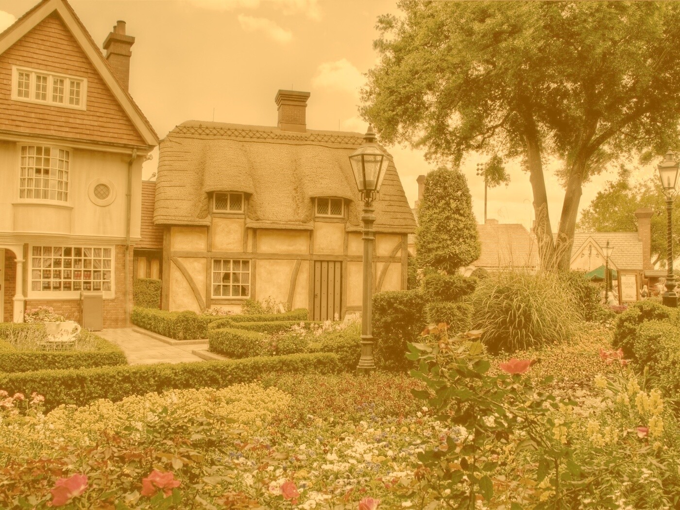 Провинциальный городок обои