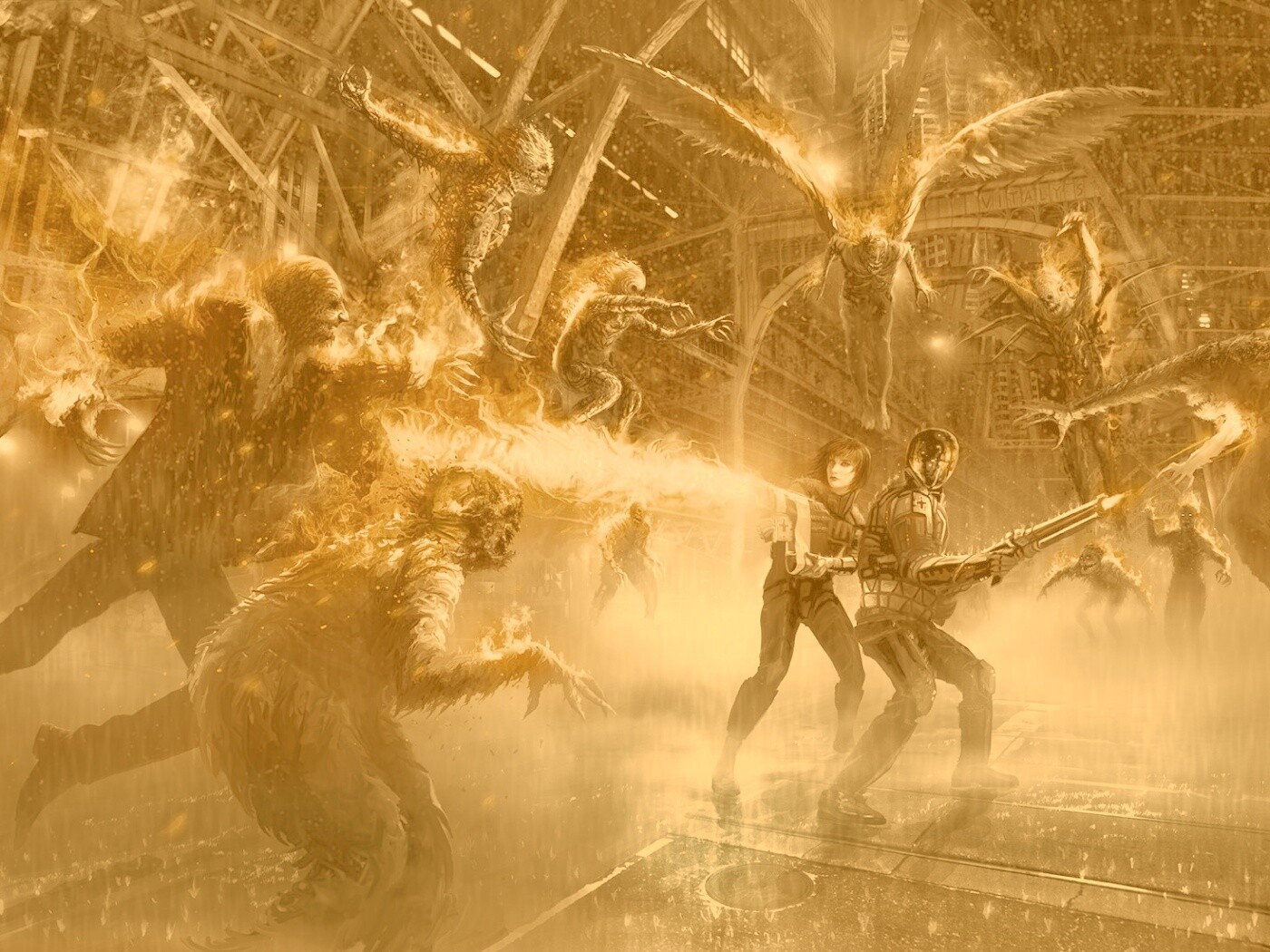 Игровой фанарт обои