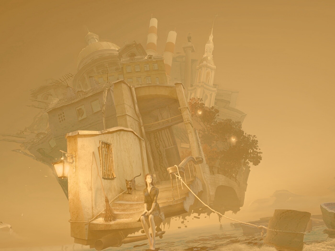 Мрачный Питер обои