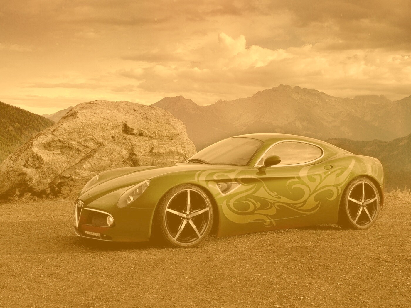 Альфа-ромео обои