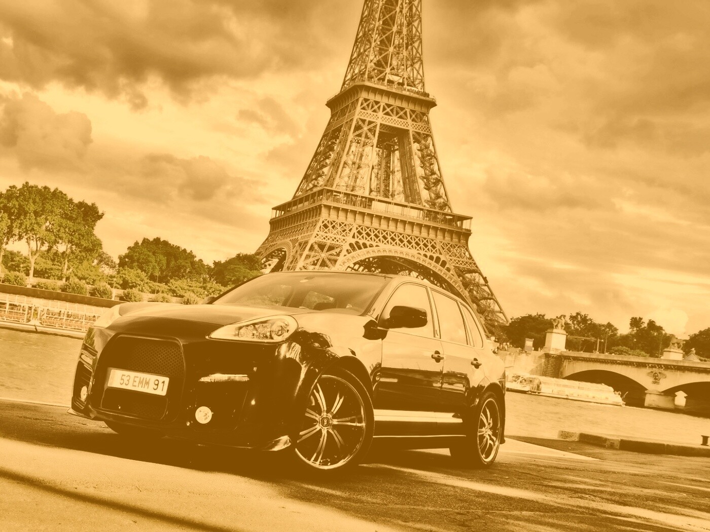 Кроссовер Porsche обои