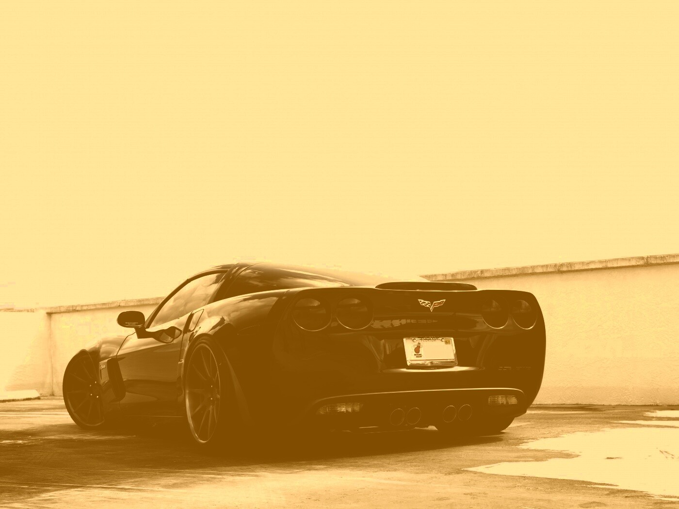 Шевроле корвет обои